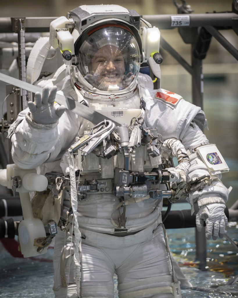 Astronaute à l’entraînement