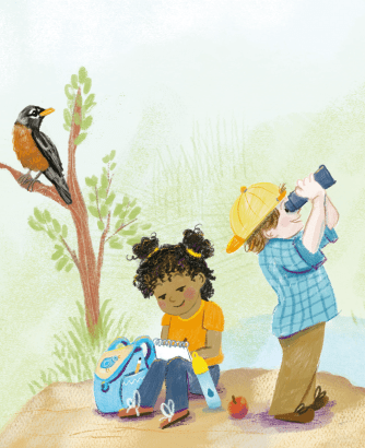 Observe les oiseaux migrateurs